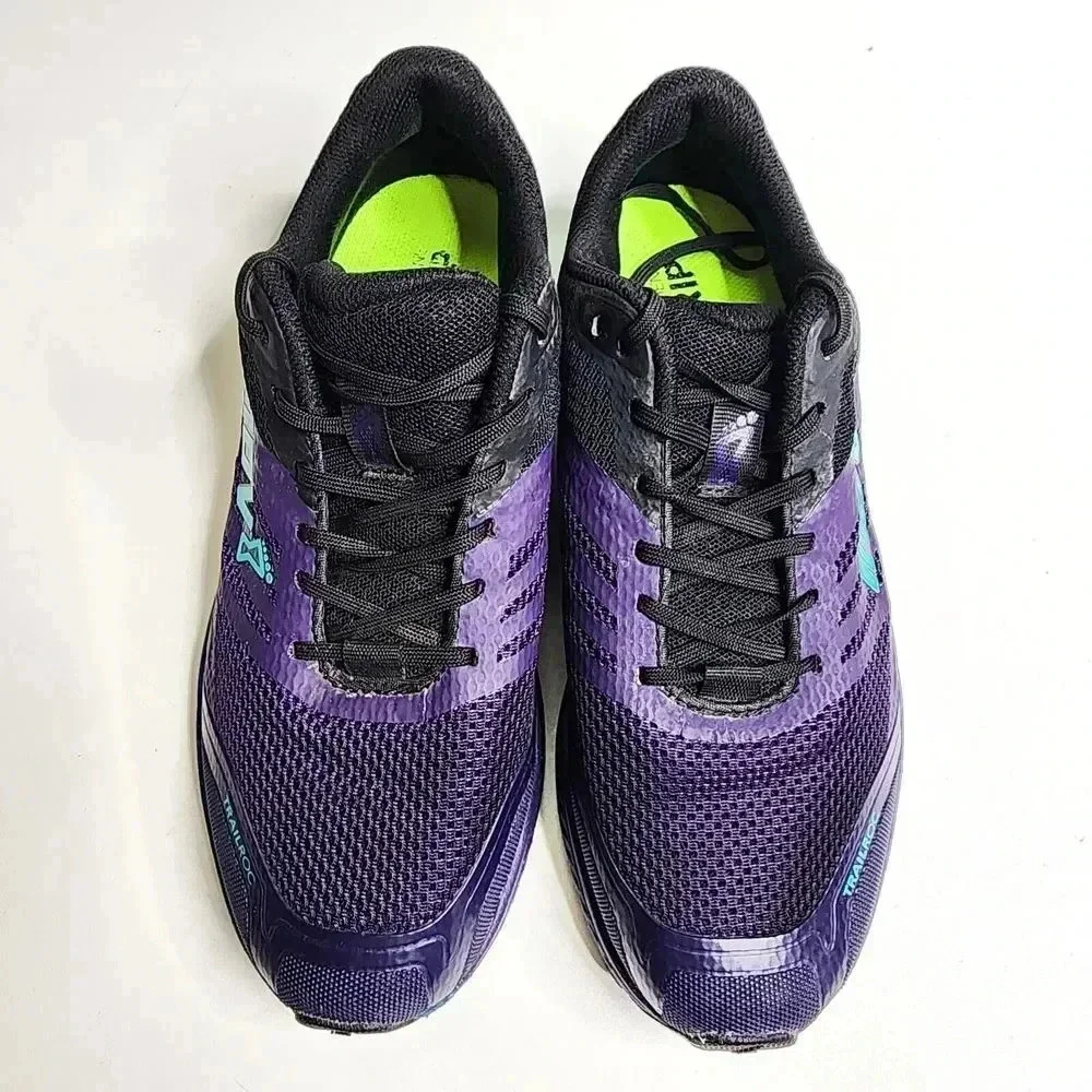 Inov8 TrailRoc 280 Women's Size 7 Hiking Outdoor Trail Shoes‎ Purple Green Black